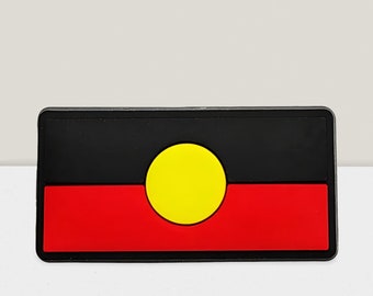 Aboriginal Flag Crocs Shoe Charm