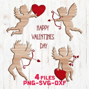 Amor SVG-Bundle, Amor SVG, Valentinstag SVG, Valentinstag Valentinstag, Valentinstag Engel Plotterdateien Plotter, Png, Dxf, Herz Cricut Bruder Leinwand Silhouette
