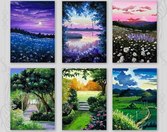 Garden Series Paintings *ORIGINAL PAINTING*