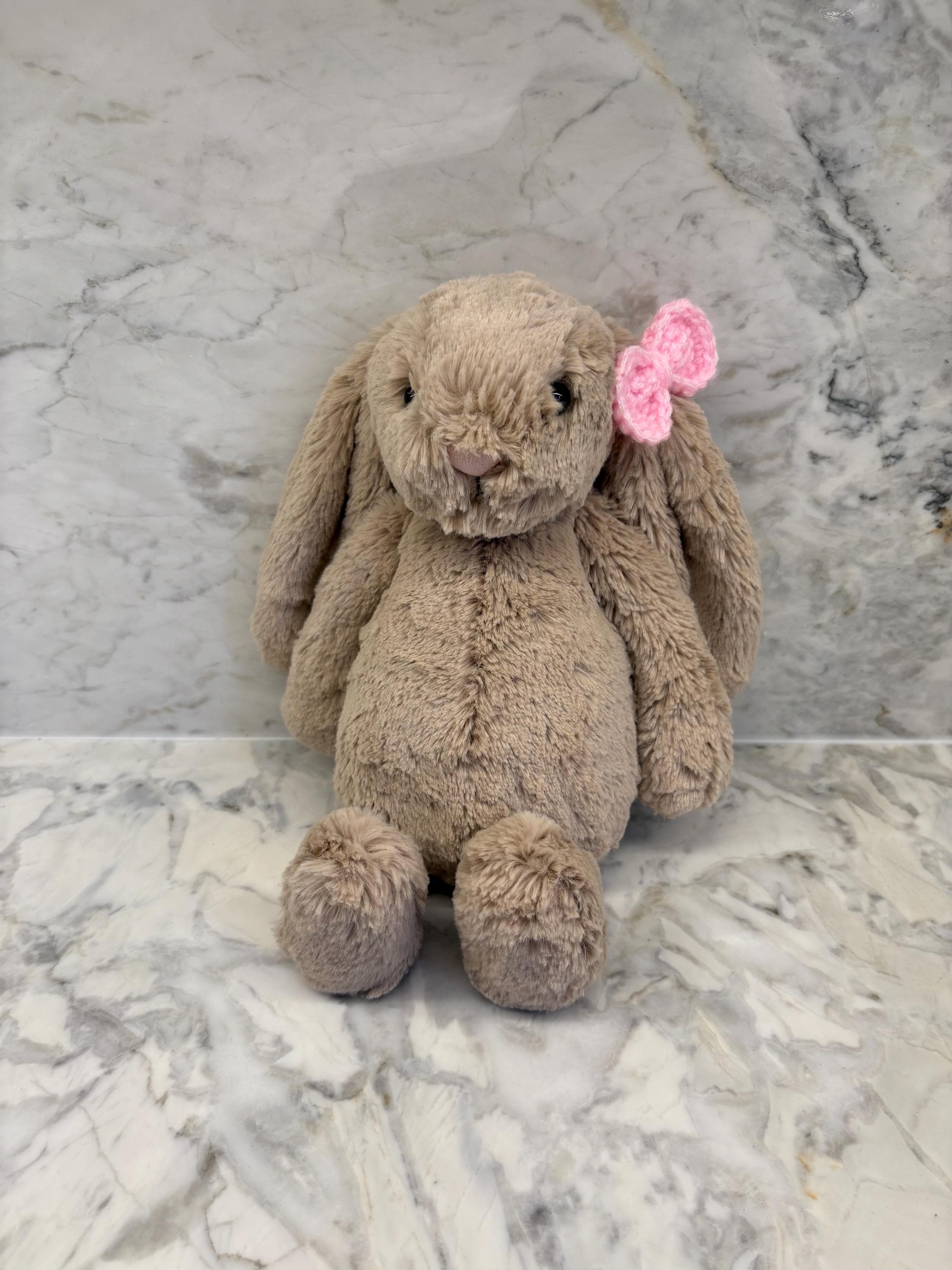 Crochet Bow (made to Order - Accessory for Stuffed Animals) - Etsy