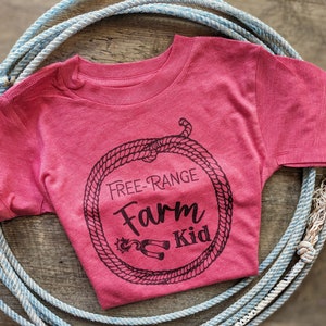 Free Range Farm Kid Tee