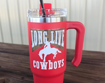 30 oz Western Travel Tumblers