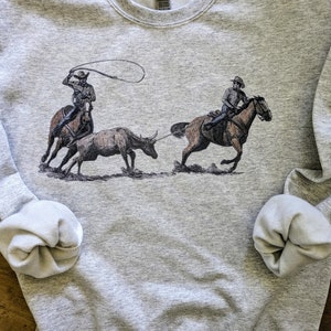 Team Roper Western Shirt - Etsy