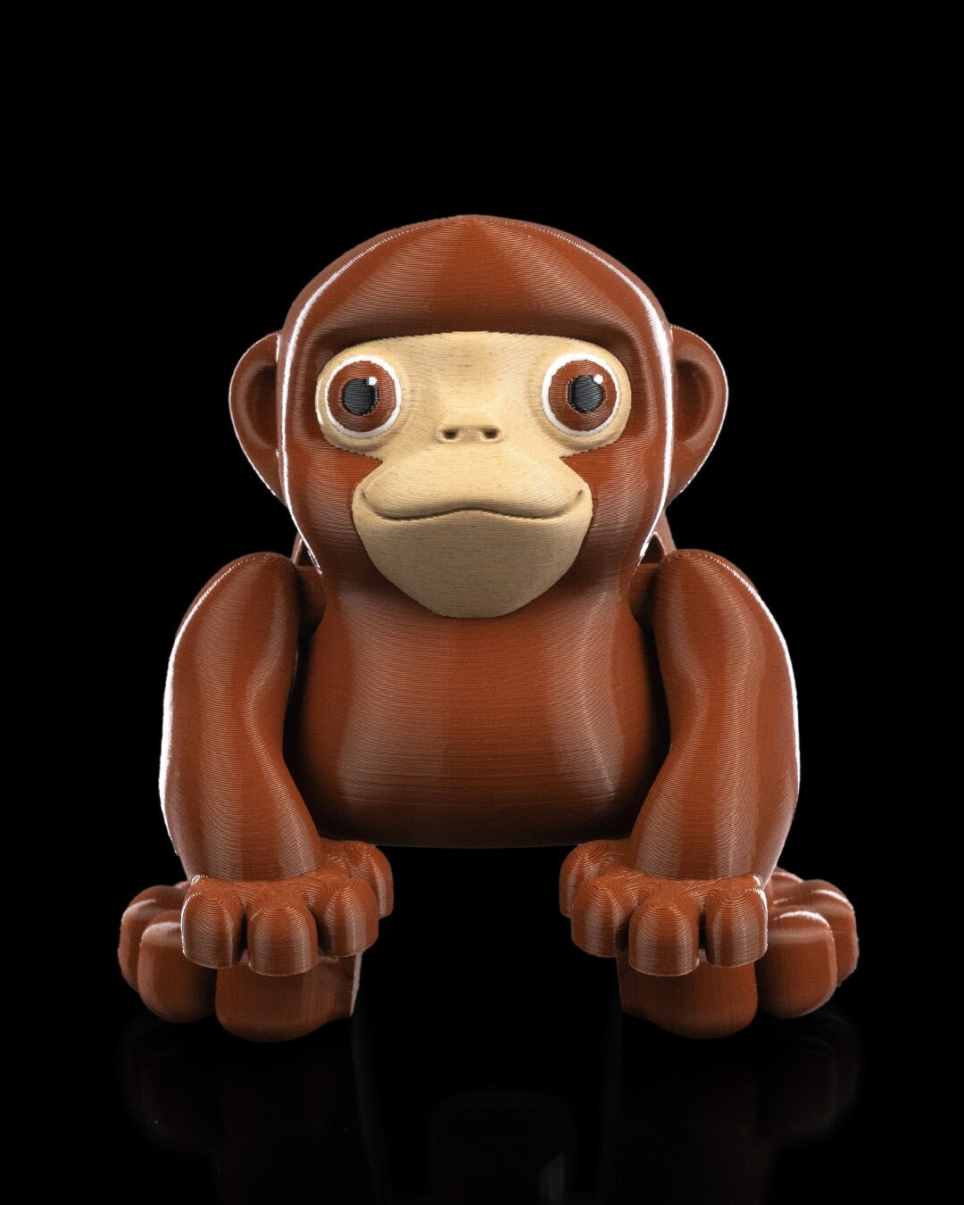 Stretching Monkey Articulated Toy Model - Etsy