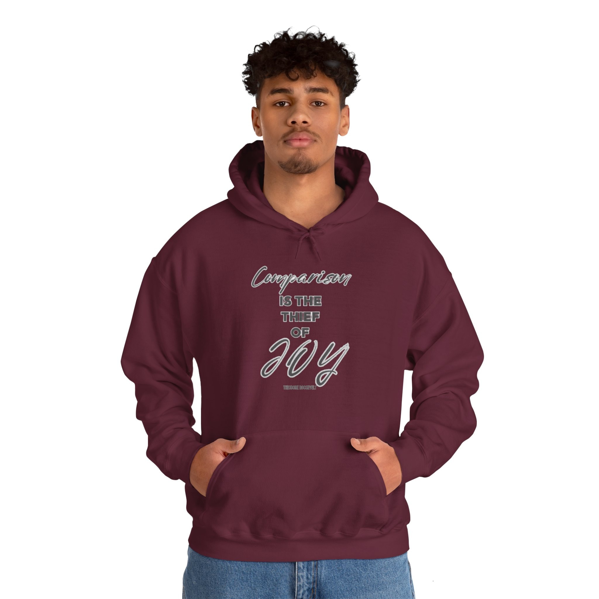 Comparison is the Thief of Joy Unisex Heavy Blend™ Hooded