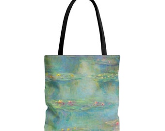 Tote Bag (AOP), Monet, Waterlelies