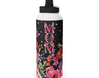 Stainless Steel Water Bottle, Sports LidMothers Day Gift