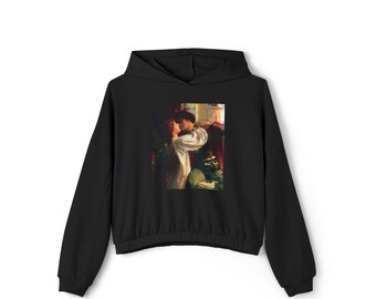 Women's Cinched Bottom Hoodie, Romeo and Juliet