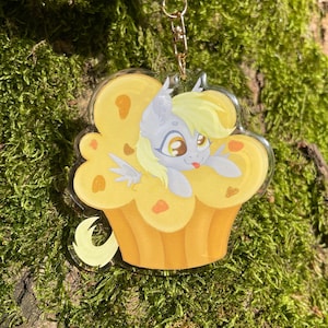 My little pony acrylic keychain Derpy Hooves