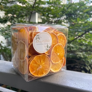 Dehydrated Orange - LARGE 125+ Piece Orange Wheels - Large Dried Orange Box - Orange Slices - Decor Fruit - Citrus Fruit