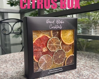 Dried mixed Citrus Fruits - 60+ Piece Dehydrated Citrus Mixture - Dried Fruit Gift Box - Citrus in Bulk - Dry Citrus in Bulk
