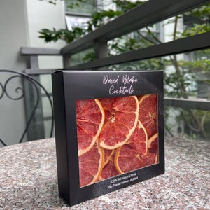 Dehydrated Grapefruit Half Wheels - Dry Grapefruit Slices - Half Round Grapefruit - Grapefruit in Bulk - Grapefruit Garnish