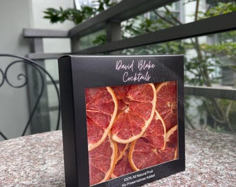 Gedehydrateerde grapefruit halve wielen - gedroogde grapefruitschijfjes - halve ronde grapefruit - grapefruit in bulk - grapefruitgarnituur