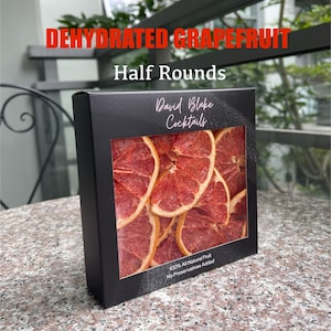 Dehydrated Grapefruit Gift Box - Grapefruit Gift Box - Dried Grapefruit Gift - Dehydrated Grapefruit