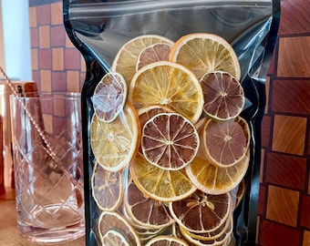 Dehydrated Mixed Orange / Lime / Lemon Wheels - Whole Sale Dehydrated Fruits - Dried Citrus in Bulk - Dried Fruit Mixture - Citrus
