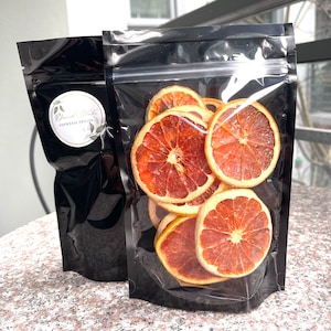 Dehydratd Grapefruit wheels - Dried Grapefruit Slices - Grapefruit Slices in Bulk - Dry Grapefruit Rounds - Grapefruit Rounds