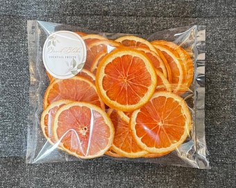 Dehydrated Cara Cara Orange - Dried Cara Cara Orange - Dehydrated Orange Slices - Orange Wheels - Dried Citrus Fruit - Cocktail Garnish