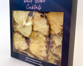 Dehydrated Pineapple Box - 50+ Piece Dry Pineapple - Dried Pineapple Slices - Dried Pineapple in Bulk - Pineapple Bulk - Dehydrated Fruit