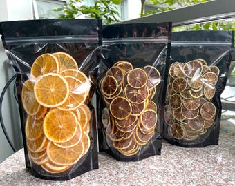 Mixed Dried Citrus Fruits Whole Sale - Whole Sale Price - 400+ Piece Dehydrated Fruits - Dried Cocktail Garnishing - Mixed Dried Fruit