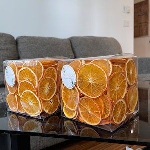 Gedroogde BULK-sinaasappel - gedroogde bulksinaasappel - sinaasappelschijfjes - decorsinaasappel - potpourri - garnering