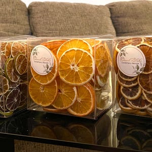 Dehydrated Fruit Box Set - Dehydrated Citrus Wheels - Dried Citrus Fruits - Dried Mixed Fruit - LARGE Order of Fruits