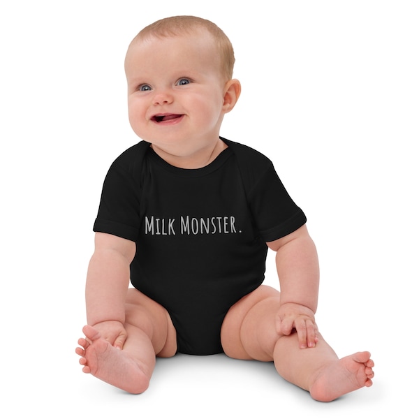 Milchmonster Baby Body aus Bio-Baumwolle