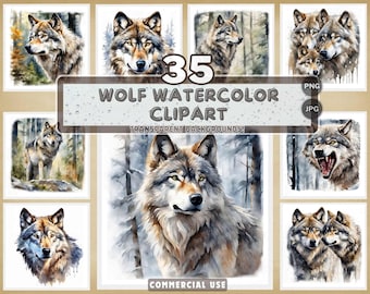 35 Wolf Clipart PNG, High Quality JPGs, Cute wolf, Wolf images, Wolf in winter, tribal wolf, wolf sublimation, Paper craft, Junk journals