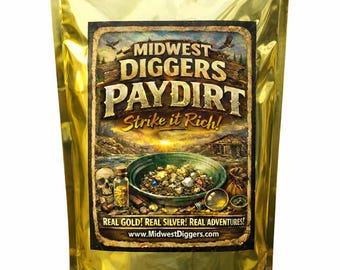 Alaska Gold Paydirt: Guaranteed Gold & Silver, 1 pound Bag