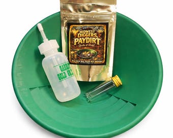Midwest Diggers Gold Paydirt Kit - 6 ounces