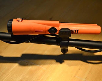 Kit staffa puntatore a spillo per metal detector - Compatibile con puntatori a spillo Minelab, Garrett, Nokta, Whites
