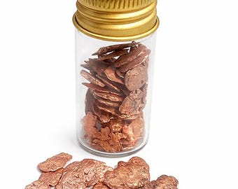 Copper Nuggets with Glass vial - 1 ounce