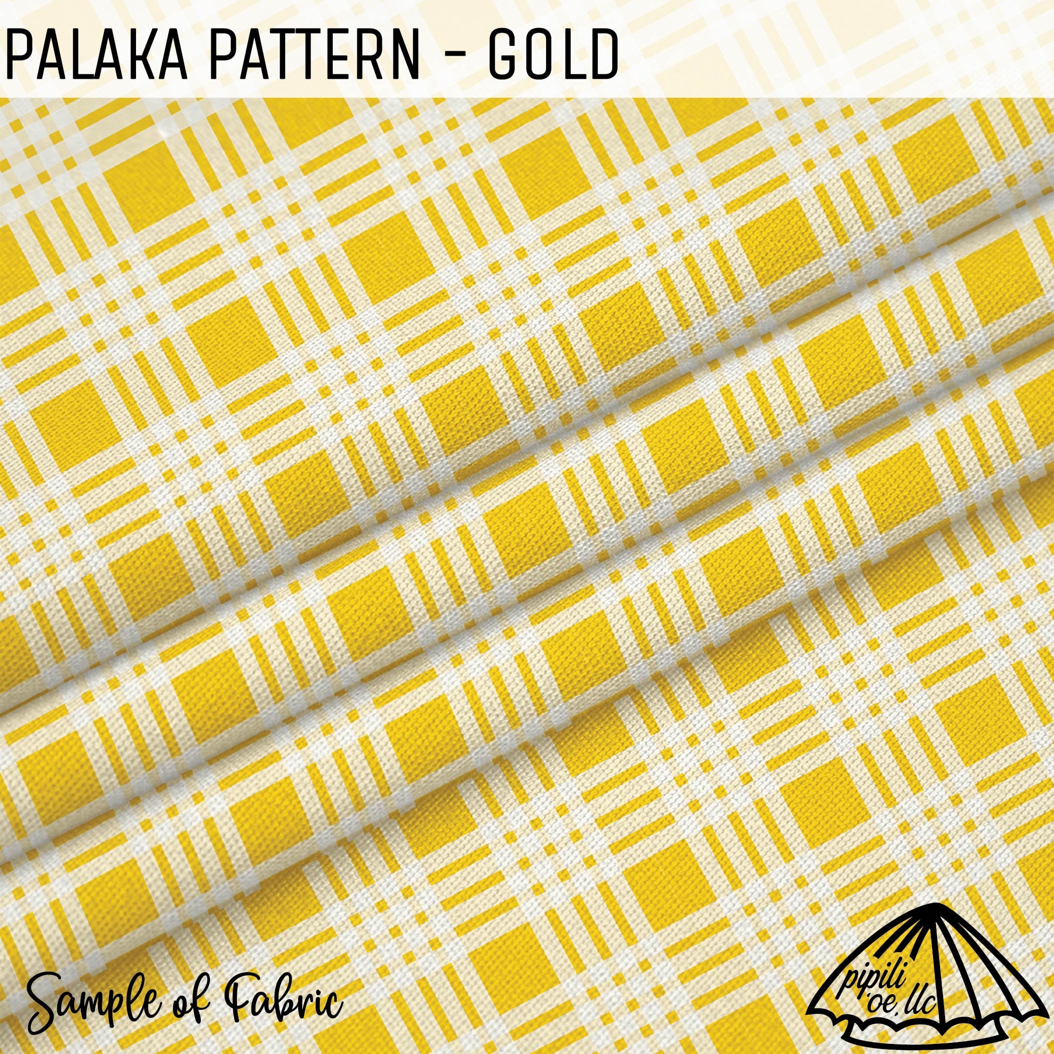 Palaka Pattern - Gold - Hawaii Repeating Pattern - Palaka Seamless PNG ...
