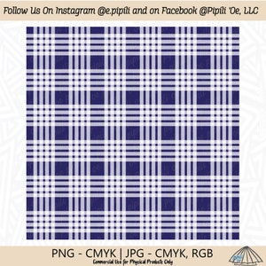 Palaka Pattern - Navy - Palaka Repeating Pattern - Palaka Seamless PNG - Palaka Design for Sublimation - Palaka Repeating JPG - RGB Design