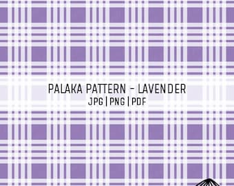 Palaka-patroon - lavendel - Palaka herhalend patroon - Palaka naadloze PNG - Palaka-ontwerp voor sublimatie - Palaka naadloze achtergrond, png