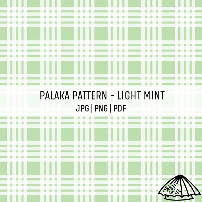 Palaka Pattern Line Palaka Pattern - Light Mint - Palaka Repeating Pattern - Palaka ...