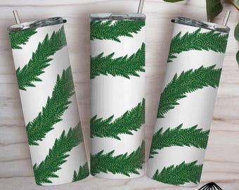 Palapalai Lei Pattern Sublimation PNG - Palapalai Seamless Pattern PDF - Digital Download - Hawaii Sublimation PNG - Fern Skinny Tumbler