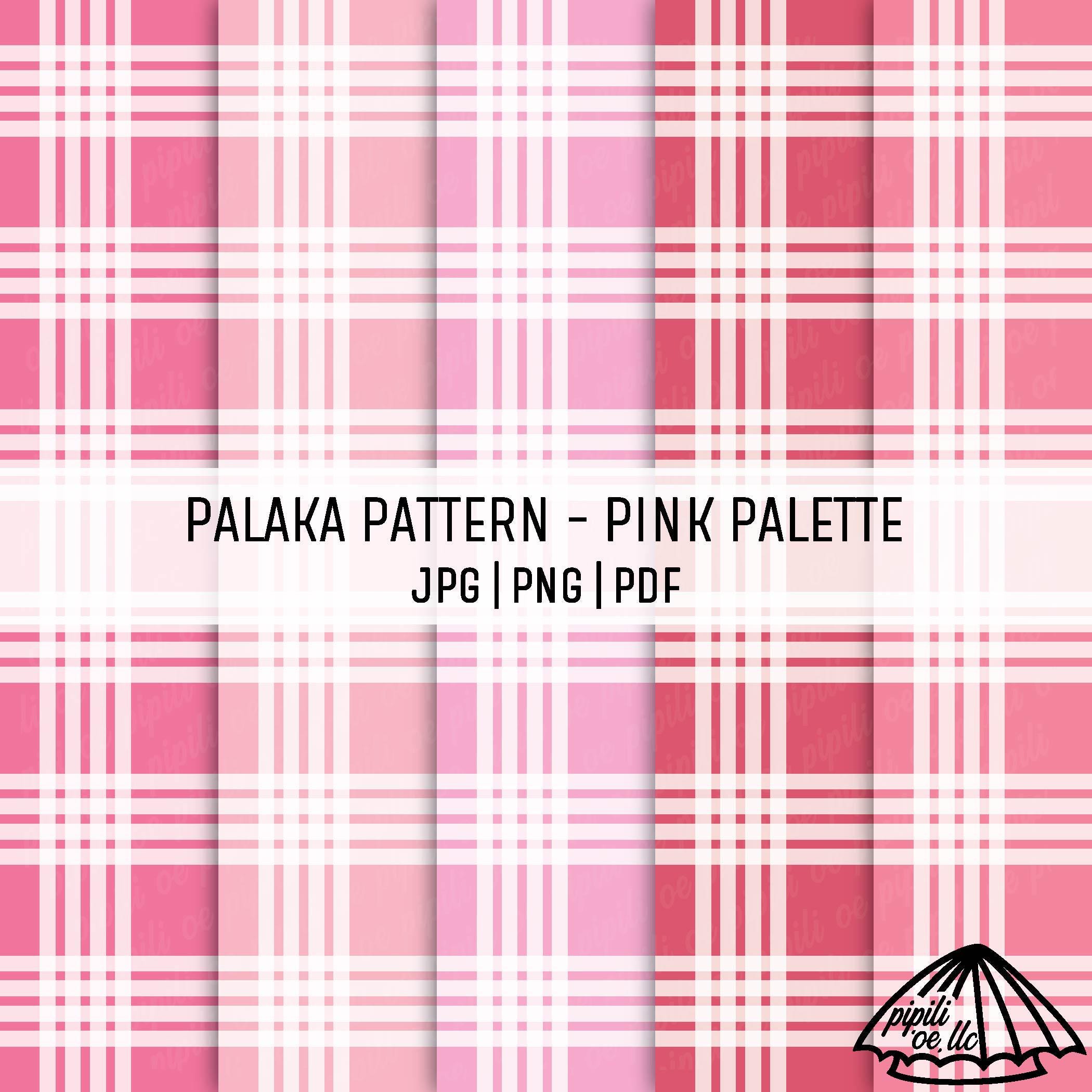 Palaka Pattern Line Palaka Pattern - Pink Color Palette - Repeated Pattern - Pattern Bundle ...
