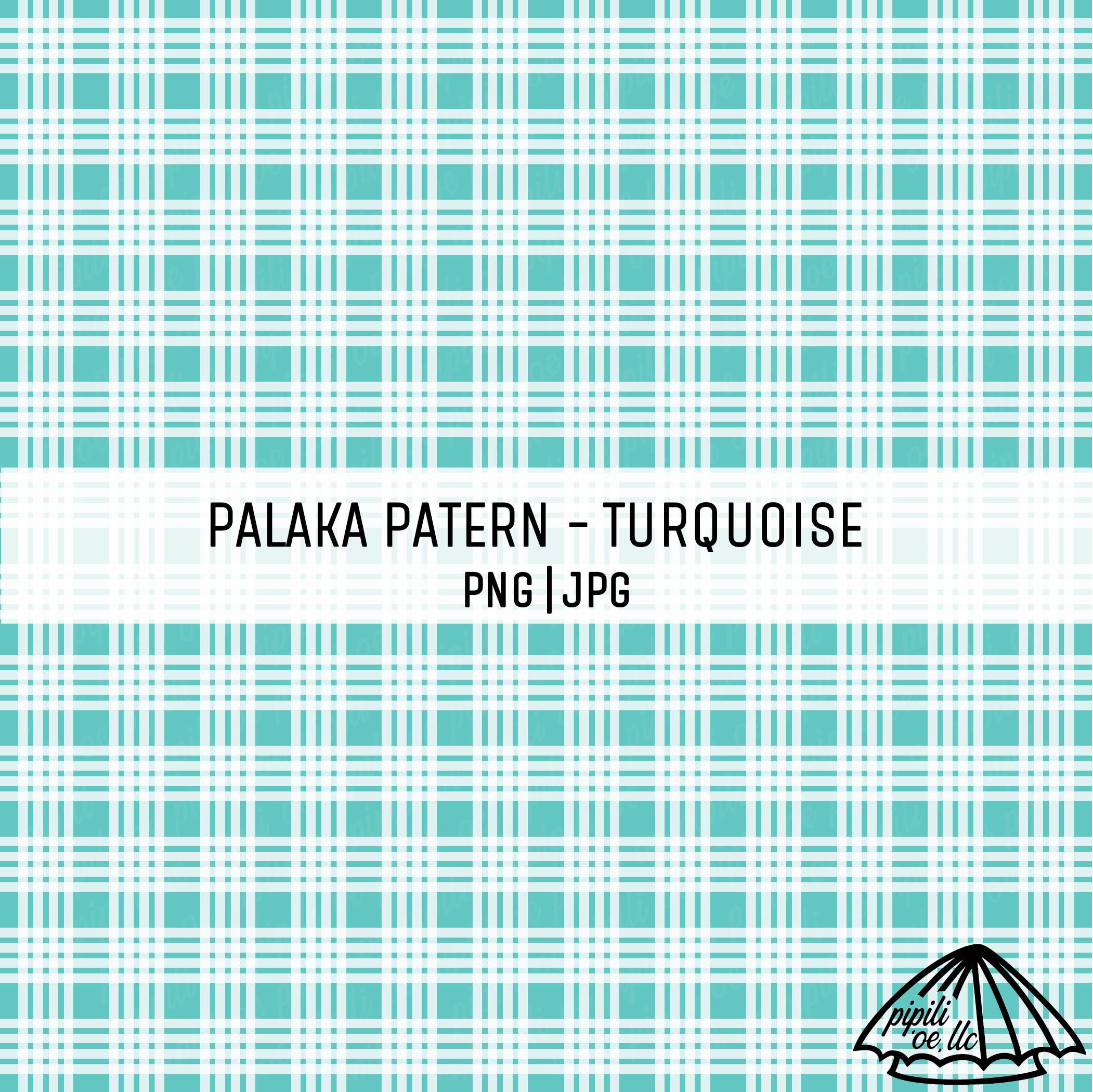 Palaka Pattern Line Palaka Pattern - Turquoise - Palaka Repeating Pattern - Palaka Seamless ...
