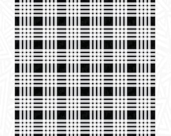Palaka Pattern - Black - Palaka Repeating Pattern - Palaka Seamless PNG - Palaka Design for Sublimation - Palaka Repeating JPG - RGB Design