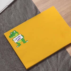 Gaming Post-it® Note Pads Level Up Gator Sticky Notes Gamer Gift Stationery Set Cute Croc Desk Accessories Game Room Decor Stocking Stuffer