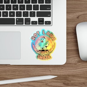 Mine Gaming Hot Lava Holographic Die-cut Stickers Gamer Gift Fun and Colorful Decals for Video Game lovers Game Room Dorm Home Decor for Boy