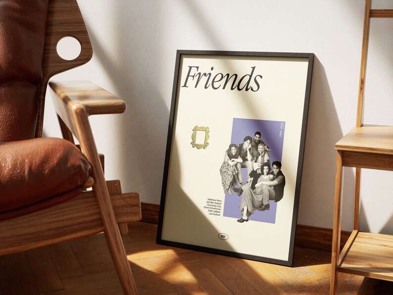 Friends TV Series Poster | Friends Wall Art | Digital & Print | Living ...