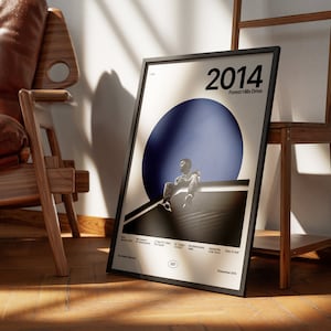 J Cole Poster Artwork | 2014 Forest Hills Drive Album Poster | Living Room, Bedroom,  Desk-space, Dorm | Mid Century Art