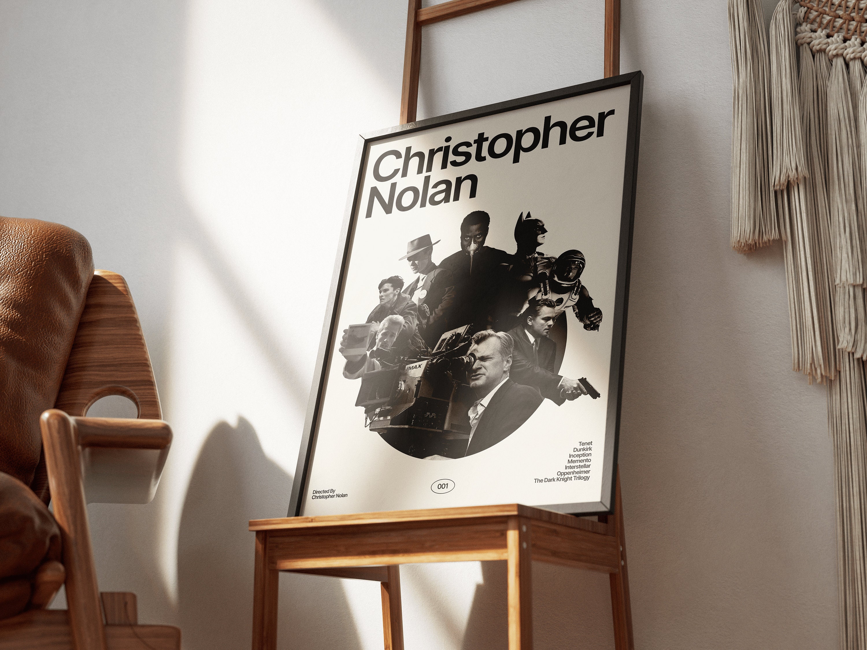Christopher Nolan Wall Art Cinema Poster Tenet Dunkirk Memento Christopher Nolan Wall Art Cinema Poster Tenet Dunkirk Memento