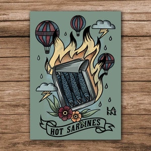 CARTE POSTALE illustrée A6