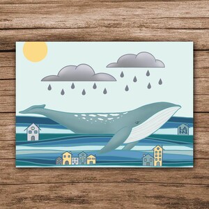 CARTOLINA illustrata A6 10,5 cm x 14,8 cm
