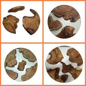 DIYEAH Holzzahlen Set - 31 Stück Ausgehöhlte Zahlen 1-30 Zum Basteln Und Bemalen