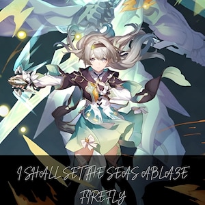 Honkai Star Rail Firefly Poster