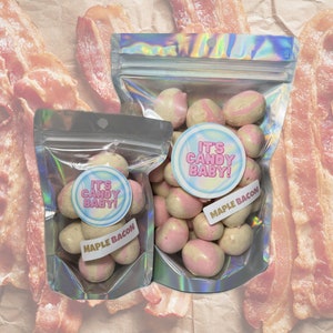 Maple Bacon Freeze Dried Taffy l Freeze Dried Candy l Freeze Dry Taffy l TikTok Candy l Space Candy l Salt Water Taffy