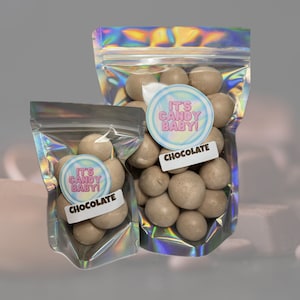 Chocolate Freeze Dried Taffy, New Twist for Chocolate Lovers, Classic Sweet Cocoa Flavor, Fun Crunchy Candy Treat